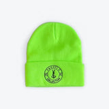 Neon Green Skully with Black Logo